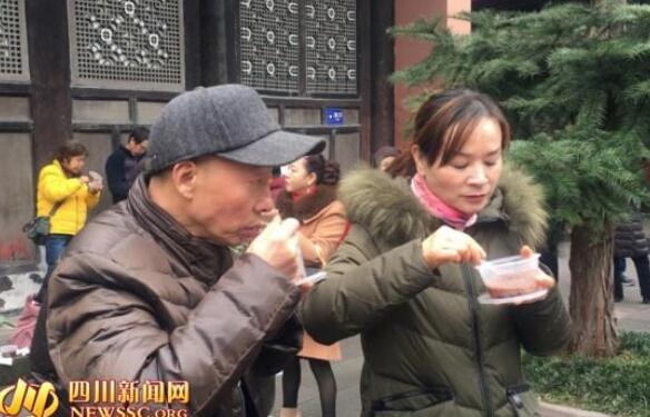 過了臘八就是年 成都文殊院的臘八粥你喝到了嗎？
